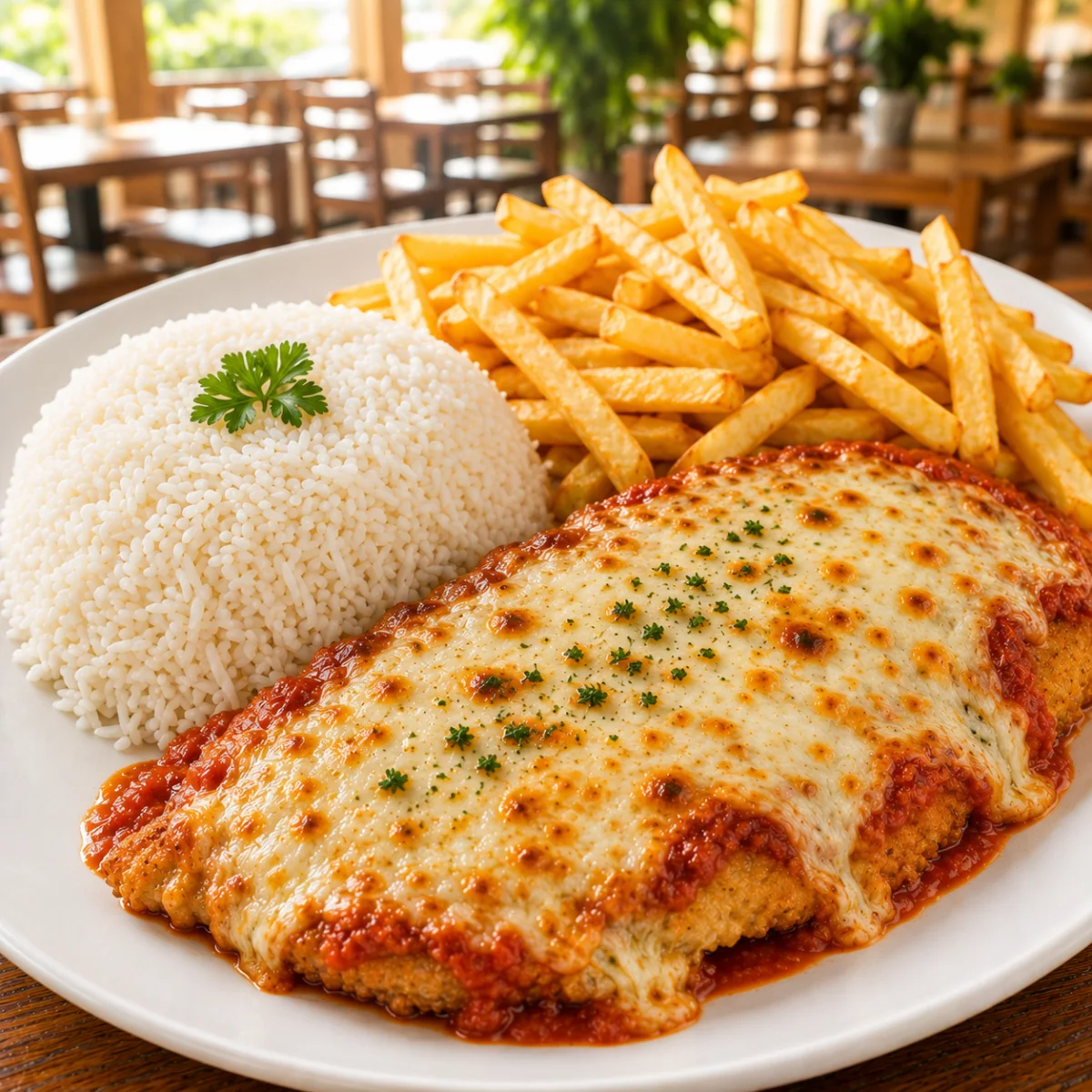 Parmegiana de peixe