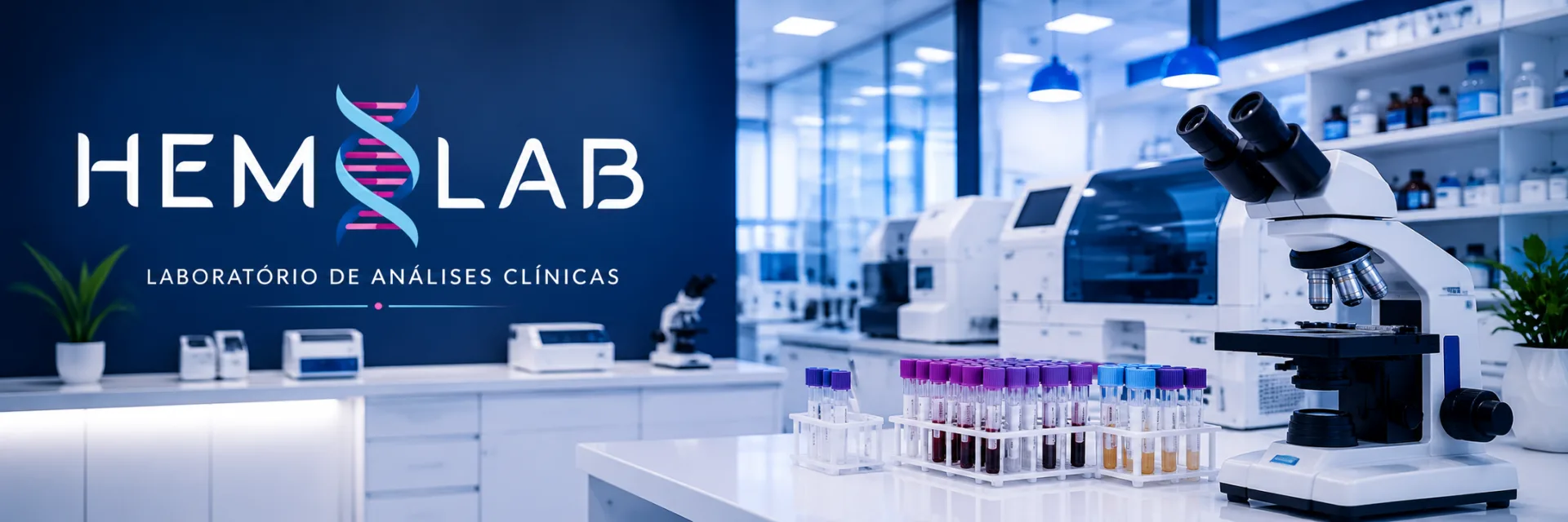 Banner de LABORATÓRIO HEMOLAB