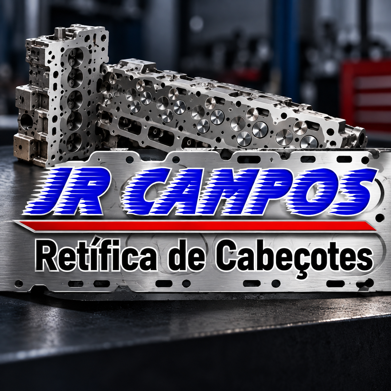 Logo JR CAMPOS RETIFICA DE CABEÇOTES E MOTORES