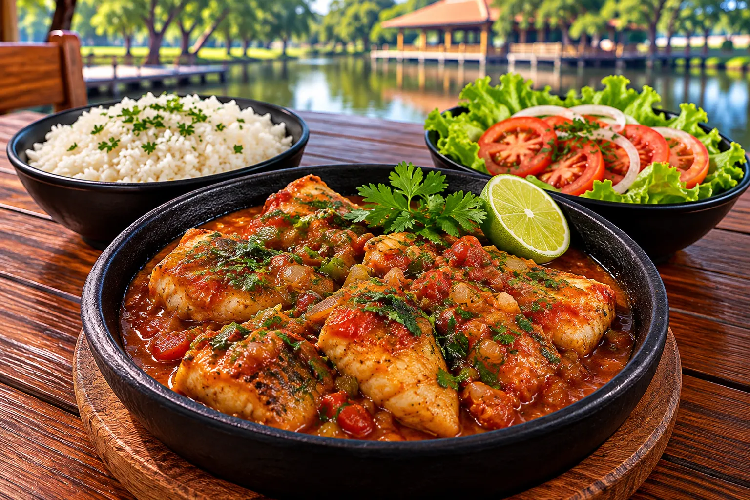 Peixe ao molho