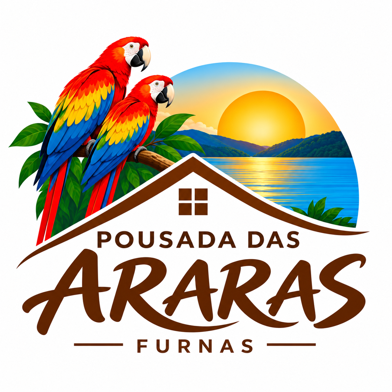 Logo POUSADA DAS ARARAS FURNAS