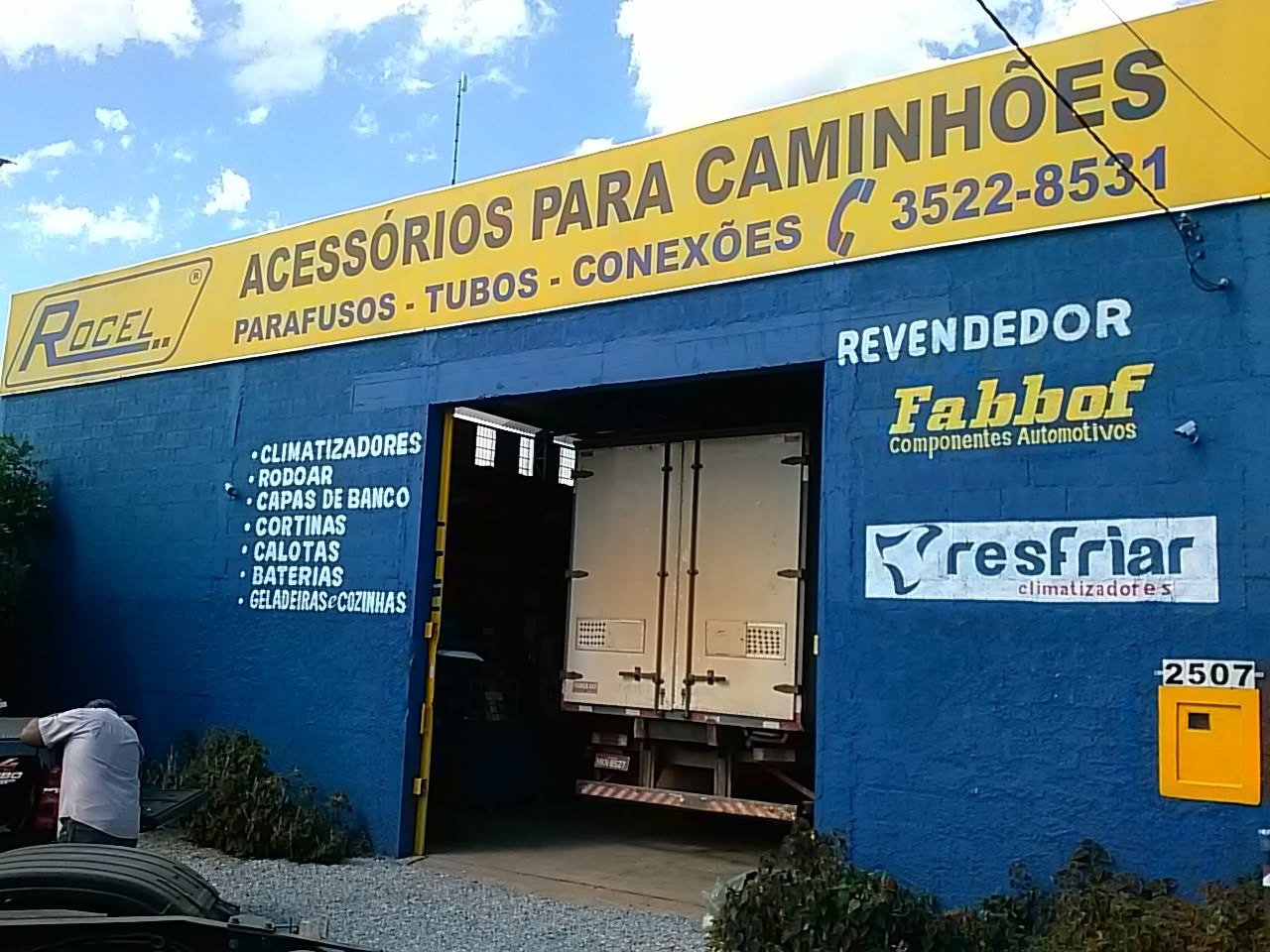 Banner de Rocel acessórios