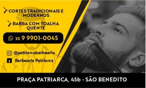 Banner de Barbearia Patriarca