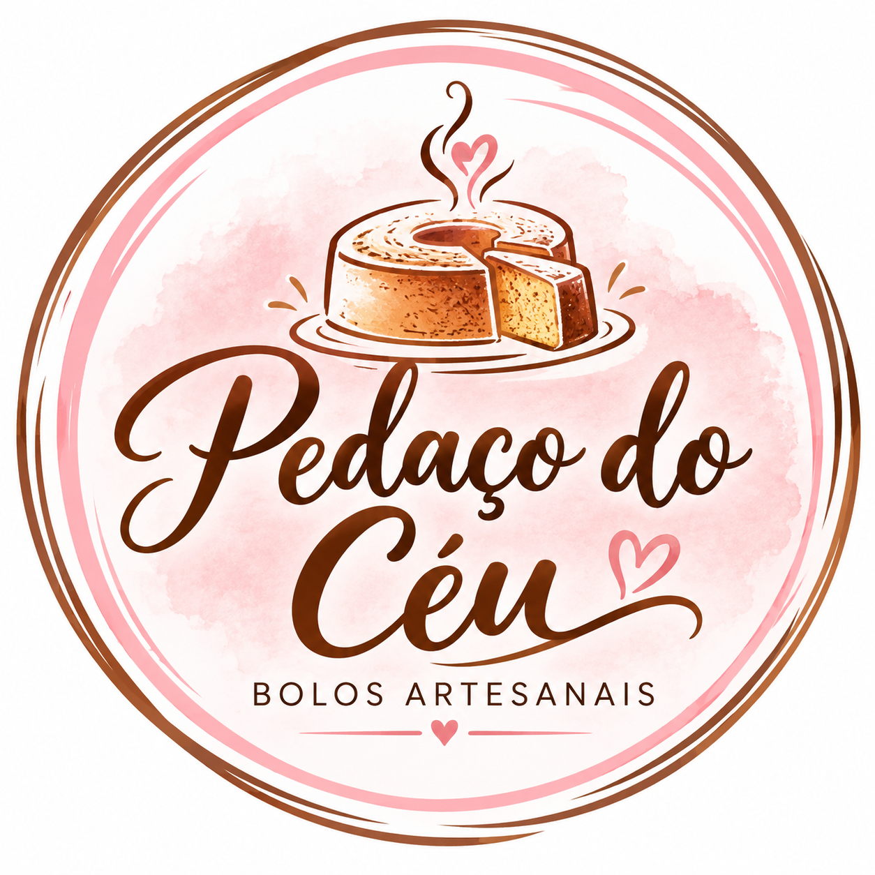 Logo PEDAÇO DO CÉU BOLOS ARTESANAIS