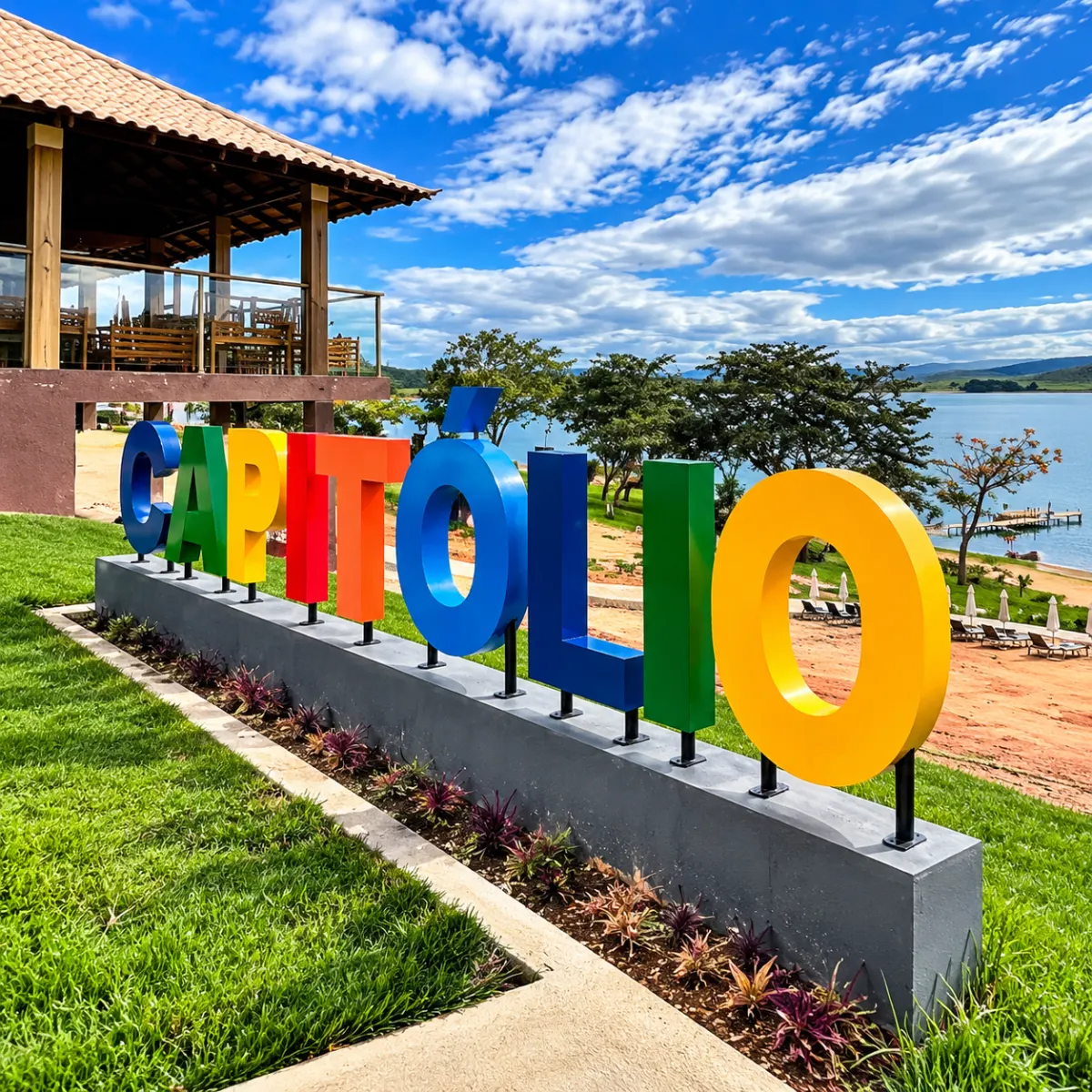 Letras caixa em acm( cores mistas )