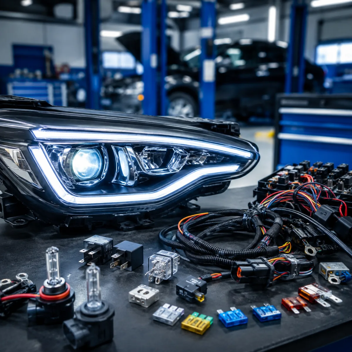 Iluminação e Sistema Elétrico