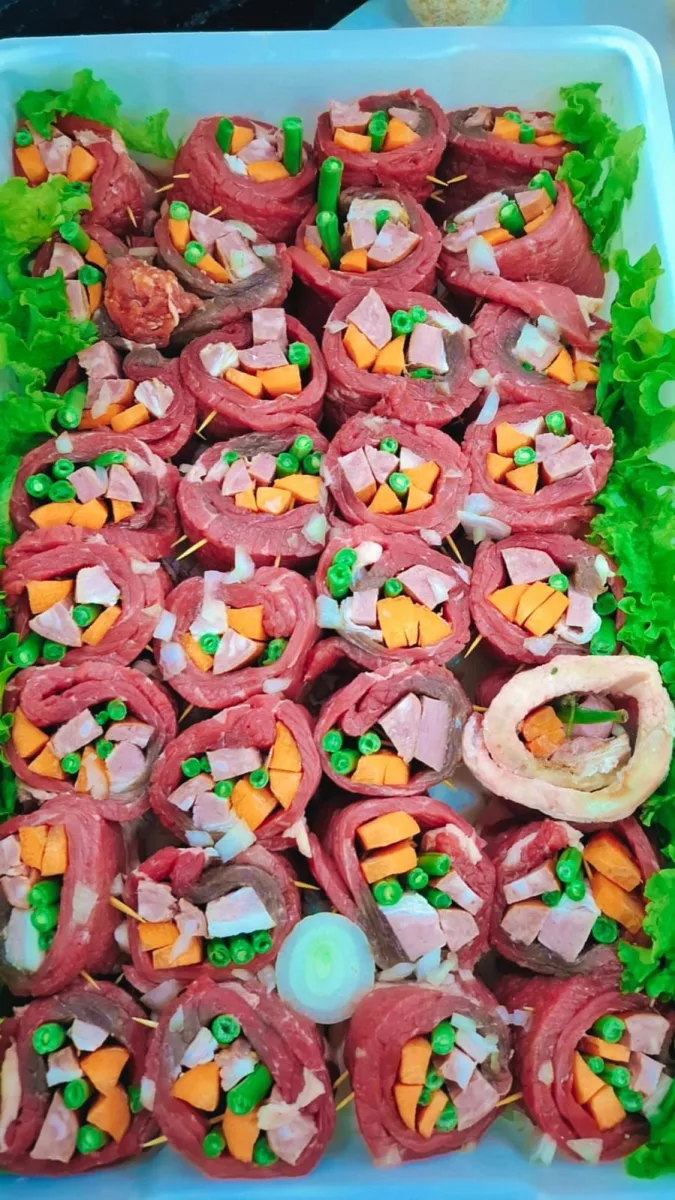 Bife a rolê - Flaniel casa de carnes