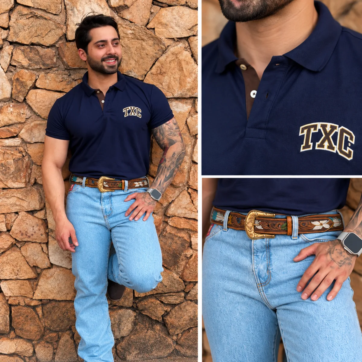 Polo Masculina TXC - BELLA MODAS COUNTRY