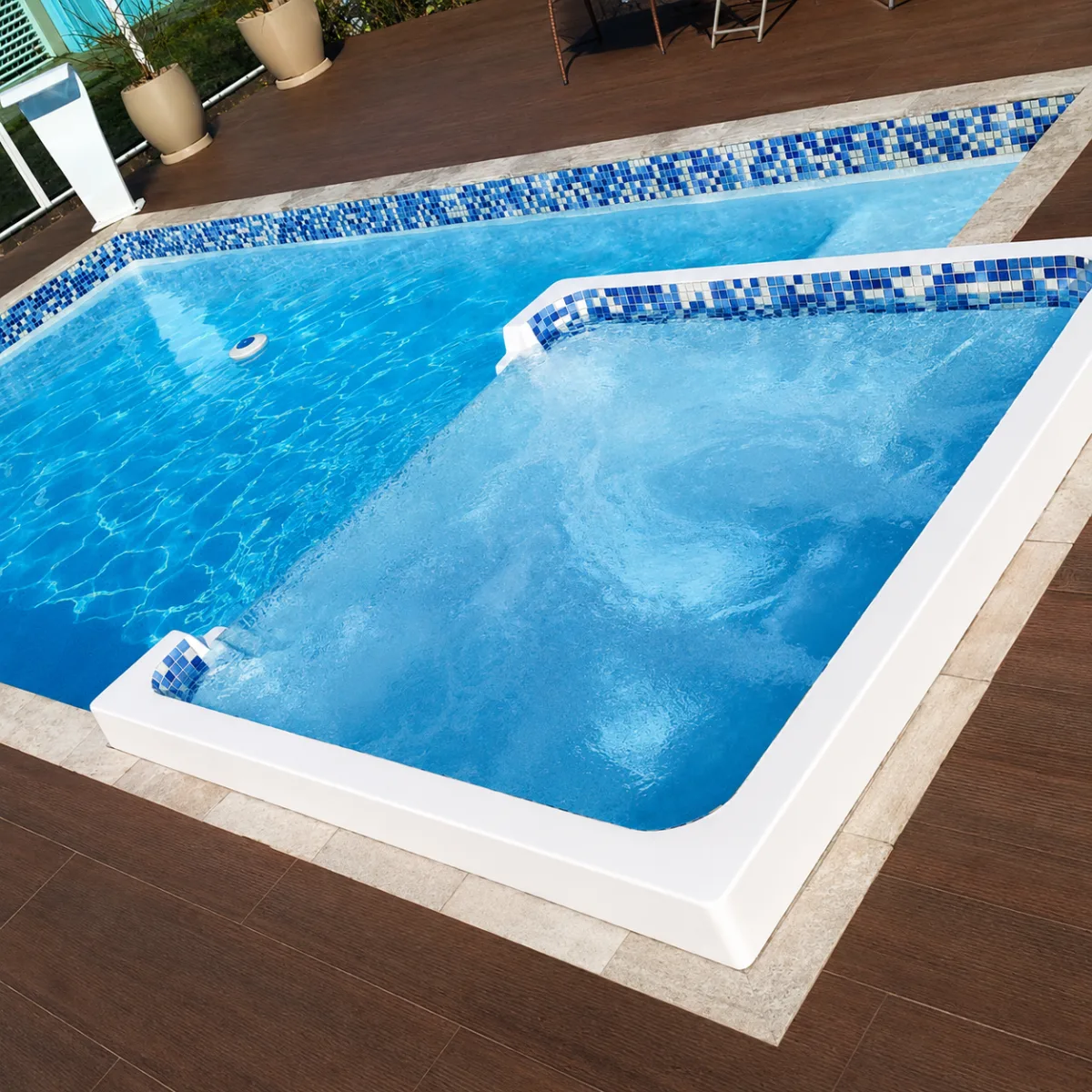 Piscinas com Spa Integrado