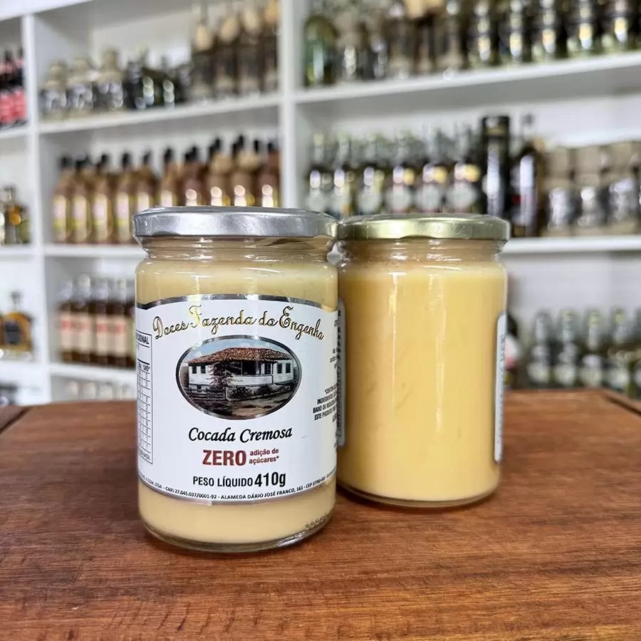 Cocada Zero Adição de Açucares Fazenda do Engenho 410gr